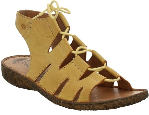 Josef Seibel Rosalie 39, Sandalias de Gladiador Mujer, Amarillo (Gelb 95 800), 40 EU