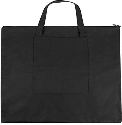 A2 Painting Drawing Board Storage Bag Waterproof Art Carry Tote Bag Multifunction Canvas A2 Art Portfolio Case Portable Large File Folder with Strap for Artwork Poster Sketching Photography