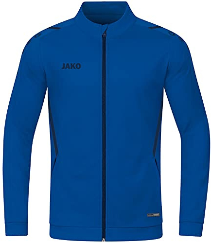 JAKO Herren Polyesterjacke Challenge, Royal/Marine, 4XL