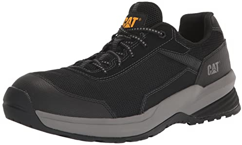 Cat Footwear Men's Streamline 2.0 Mesh Composite Toe Work Shoe, Black, 10.5