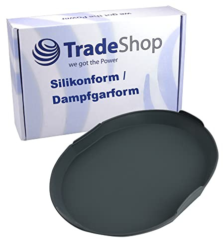 Trade-Shop Silikonform/Dampfgarform/Auflaufform/Silikonteller für Vorwerk Thermomix TM5 TM6 TM31 TM Friend Varoma-Einlegeboden