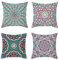 HIUOUIH Juego de 4 Fundas Cojines 45 x 45 cm Boho Geométricas Funda Almohada Decorativa Cojin Cuadrada para Sala Estar Dormitorio Oficina Decorativos Automóviles