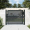 Mengtu Garden Gate Anthracite 105x125 cm Steel