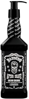 BANDIDO After Shave Herren | Feuchtigkeitsspendender und beruhigender Bartbalsam London | After Shave für empfindliche Haut 350ml | Rasiercreme Herren geeignet für alle Hauttypen.
