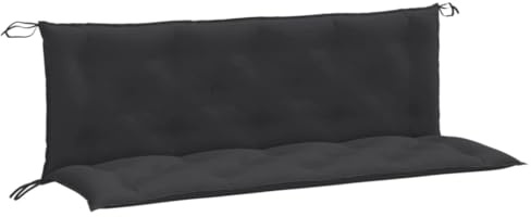 vidaXL Gartenbank-Auflagen 2 STK. Melange Anthrazit 150x50x7 cm Stoff