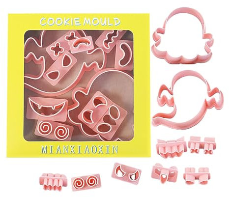 Juego de moldes de galletas de Halloween, molde de galletas de Halloween