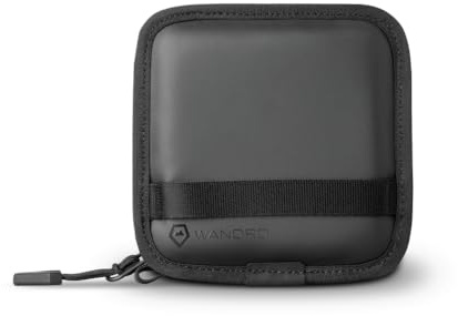WANDRD Lens Filter Case - Store 4 Filters in Your Camera Backpack or Camera Case, Protect Photography Accessories from Scratches, Dust & Impact Traveling Bag (Black)