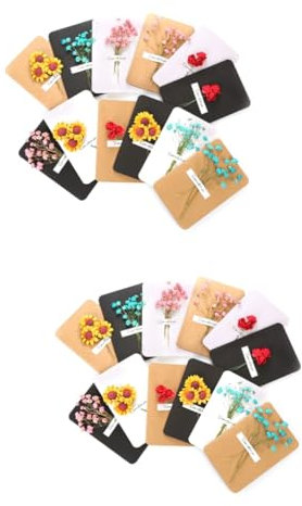 Lurrose Stk Party-gruß Jubiläumskarten Geburtstagsgrußkarte Valentinstag-karton Geruchlose Karten Vintage-grußkarte Kraft-valentinskarten Valentinstag Karte Hölzern