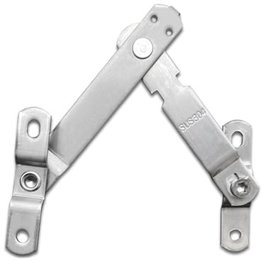 Práctico protector de ventana de acero inoxidable, instalación rápida y fácil, tope de ventana