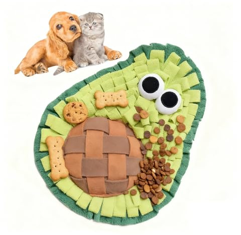 Snuffle Mat for Dogs, Avocado Shaped Dog Snuffle Mat for Puppies