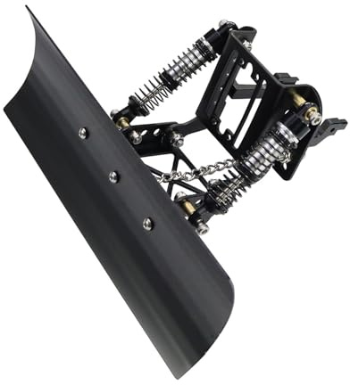 Perfeclan per Auto RC 1/18, spazzaneve, spazzaneve, Strumenti per spazzare la Neve per Auto cingolate per TRX4M, Accessori Fai da Te, Nero