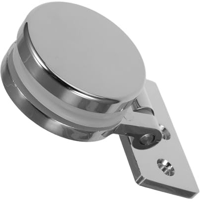 Cabilock 2pièces Charnières Pour Portes De Douche Verre Pivotantes à Fixation Alliage De Zinc Accessoires De Remplacement