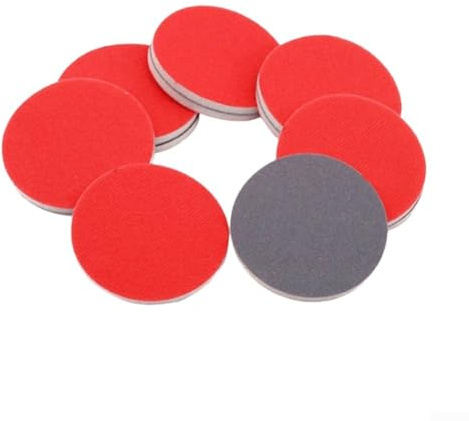 Lot de 48 feuilles de papier abrasif en mousse 75 mm Grain 1500 pour lissage de surface et finition finale sur bois, cloison sèche, peinture métallique et pièces de véhicules