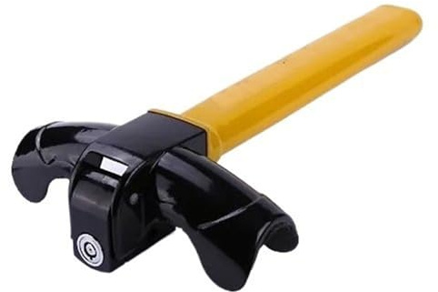 Antirrobo Coche Cerradura para volante de coche, cerradura béisbol para, redonda con núcleo en forma T, antirrobo para, suministros para