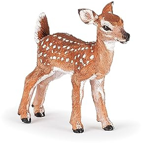 Papo - Realistic Fawn Figure - Ages 3+ - Wild Life Collection - Educational Play Young Forest Animals - Gift Idea Toy for Girls and Boys