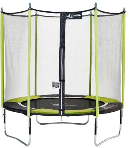 KANGUI – Trampolín de jardín 244 cm + Red de Seguridad Jumpi Pop 250