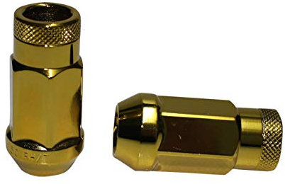 Japan Racing Lug Nuts M12x1,5 Radmuttern Forged Steel Gold 20 St Stahl