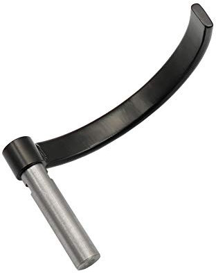 25 mm Werkzeugablage, Drehbank, Holzbearbeitung, speziell geformte Drehbank, gebogene Drechselwerkzeuge (B)