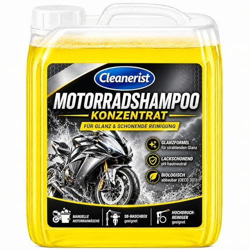 10 Liter Motorrad-/Quad Reiniger AP21 Konzentrat I Motorradshampoo I Motocross