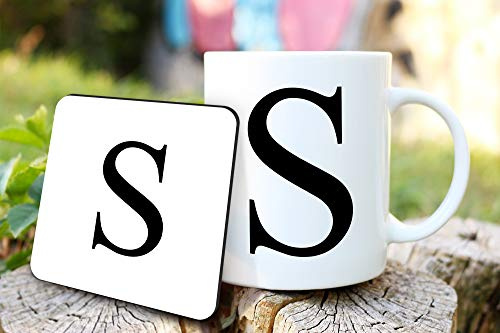 Alphabet Letter Mug Cup Initial A Coffee/Tea Gift Endless Prints LTD (S)