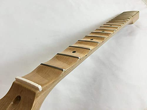 Big Headstock Gitarrenhals aus Ahornholz, 21 Bünde, 64,8 cm, glänzend