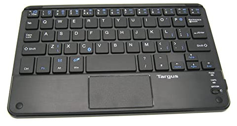 Targus Group Targus 8' Bluetooth Keyboard & Touchpad, for Laptop, Mac, Windows PC, Android Tablet/TV Raspberry Pi, iOS Devices, UK QWERTY Layout