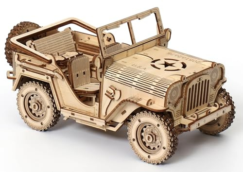 3D-Puzzle Auto aus Holz