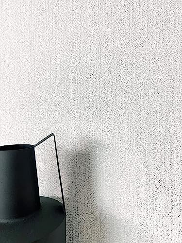 NEWROOM Papier peint Gris clair Couleur Unie Intissé - Moderne Argent Blanc Structure Brillance Couleur Unie