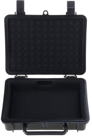 Ksikdeg Funda para discos duros externos de 3.5 pulgadas, resistente al agua, a prueba de golpes, bolsa de almacenamiento apilable para facilitar