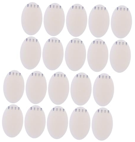 SAFIGLE 20stücke Fersenblasenpolster für Damen Herren Gel-fersenpflaster Abriebfest Rutschfest Fersenpflaster Blasenpflaster Fersenschutz Fersenpolster