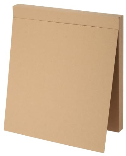 PATIKIL Chipboard Book Board, 12 x 12 Inch 30 PT 35 Pcs Thick Chipboard Kraft Paper Sheets Bookbinding Making Supplies Kit for Designer Craft Book Binding Cover Backing Craft, Wood