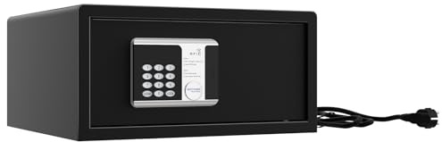 Rottner Möbeltresor RFID LAP 200V USB-C gleichschließend Anthrazit Feuerfalz Notöffnung Innenbeleuchtung inkl. Befestigungsmaterial