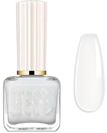 Vernis à ongles normal transparent à séchage rapide avec paillettes - Ongles naturels - Vernis de couleur non toxique pour femme - DIY Nail Art à la maison - Sans lampe UV
