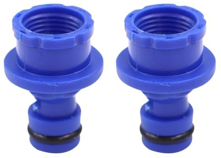 JHSDHYD Raccord Tuyau D arrosage Raccord de Tuyau fileté Femelle 18 mm, connecteur Rapide, Adaptateur de Pompe d'arrosage for Tuyau de Jardin, Joint d'irrigation Goutte à Goutte for Aquarium