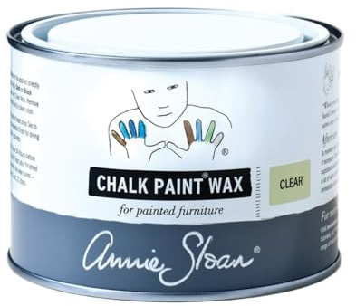 Annie Sloan Chalk Paint® Wax (500 mL, Clear) - Protective Furniture Wax for Paintwork | Seals, Softens & Enhances Hand-Painted Finishes
