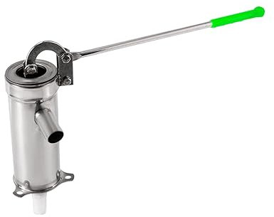 Bombas manuales para pozos, bombas manuales de acero inoxidable, bombas basculantes para aguas subterráneas de hasta 10 metros de profundidad