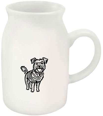 Azeeda 300ml 'Cairn Terrier Dog' Ceramic Milk Jug (MJ00014317)