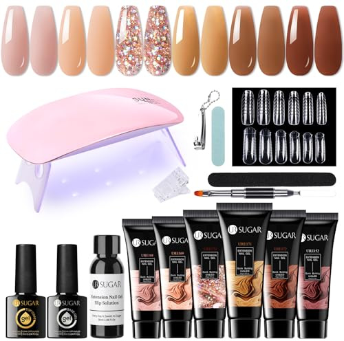 UR SUGAR Polygel startset med UV-lampa
