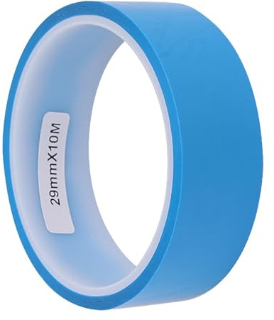 Luckxing Felgenbänder 10m Fahrrad Tubeless Felgenband, 21mm/25mm/29mm/34mm Blau Pannenschutzband Für Fahrradschutz, Selbstklebendes Vakuum Tubeless Fahrradreifen Band Für Mountain RoadBike