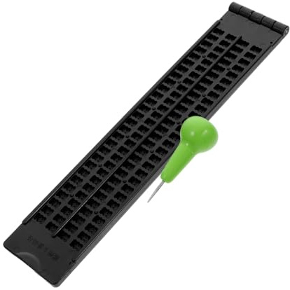 Ipetboom 1set Kit Braille Lavagna Braille e Punteruolo Strumenti Educativi Per Apprendimento Dei Non Vedenti Accessori Per Studio e Portatile