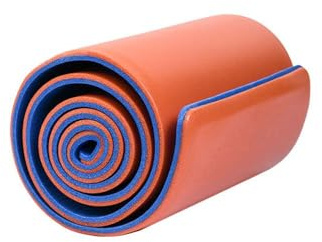 1 Stück Medizinische Schienenrolle, 11x92cm Wiederverwendbare Medizinische Kampfschiene für Medizin, Sport, Haus, Erste Hilfe, Haustiere (Orange)