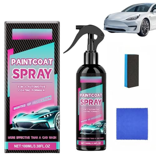 3 in 1 High Protection Quick Coating Spray,Nano Car Spray,Multi-Functional Coating Renewal Agent,Ceramic Car Coating Spray,Car Wax Polish,Car Cleaning Spray,Antifouling Car Spray,Car Shine Spray