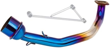 Centrale Tubo Connect Tubo Di Collegamento Per Marmitta Scarico Per Moto, Intermedio Per GY6 125 150 125cc 150cc, Kit Sostituzione Per Uso Generale