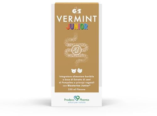PRODECO PHARMA GSE VERMINT JUNIOR 250 ML - Integratore Alimentare Bevibile - Flacone