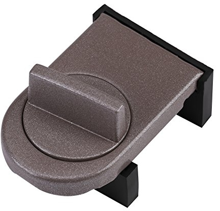 Fdit 2pcs Blocca Porta e Finestra scorrevole antifurto blocco di sicurezza regolabile attacco angolo Stopper entrebâilleur per porta bambini