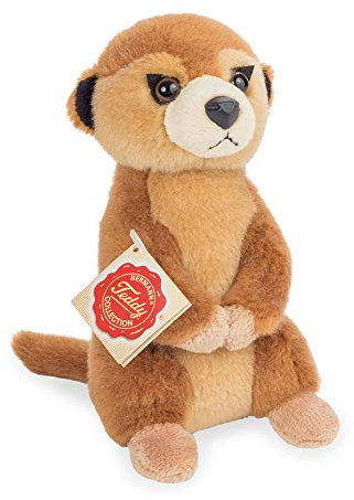 Teddy Hermann 92651 Erdmännchen 16 cm, Kuscheltier, Plüschtier