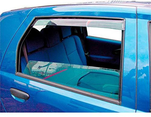 ClimAir Windabweiser Master (Hinten) kompatibel mit Volkswagen Tiguan Allspace 2017-, Rauchgrau | kompatibel mit Volkswagen Tiguan Allspace 2017-