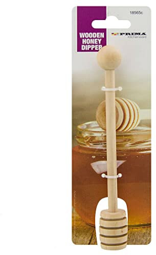 3 X Honey Dipper Wooden Spoon Server DRIZZLER Honey Pot Kitchen Utensil DRIPPER