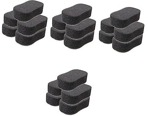 POPETPOP Lot De 4 Éponges De Bain pour Chevaux Douces Et Confortables pour Le Nettoyage des Chevaux Rayon Modéré 5 Pièces X 4