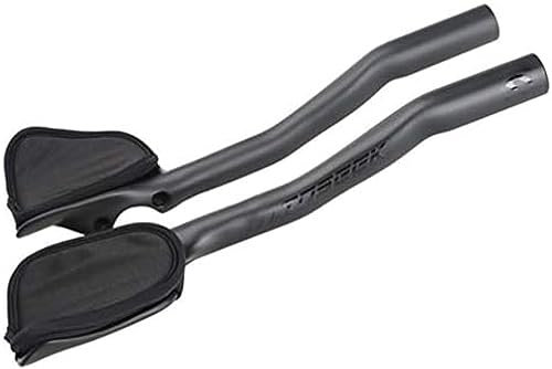 Fahrrad Rest Lenker Carbon TT Bar Armlehne Lenker Radfahren Triathlon Aero Bar 12K Carbon Rest Bar Rennrad 31,8mm 270g 1 Paar,Schwarz,Hilarious123